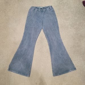 Chatoyant cotton/spandex super flares